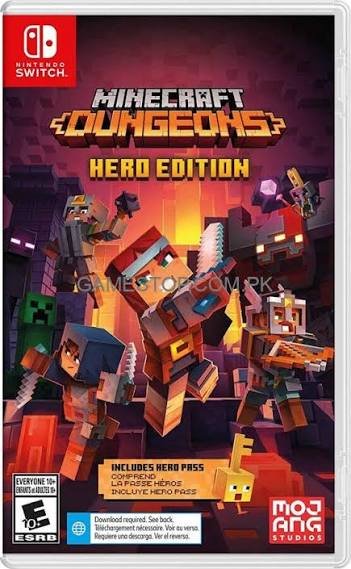 Minecraft Dungeons Switch NSP